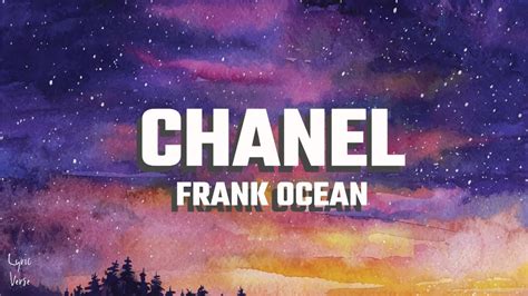 ocean Chanel lyrics